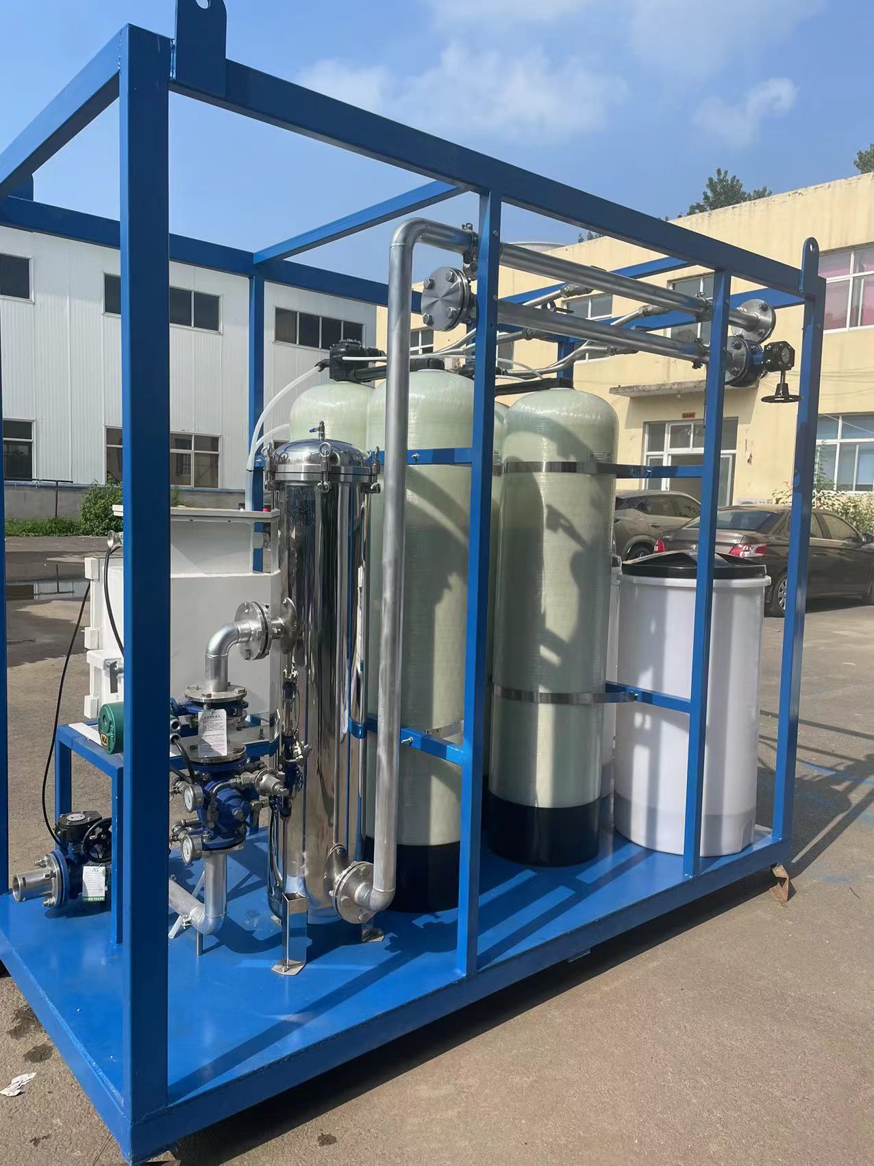 煤礦井下防爆軟化水設備工程案例 防爆軟化水設備