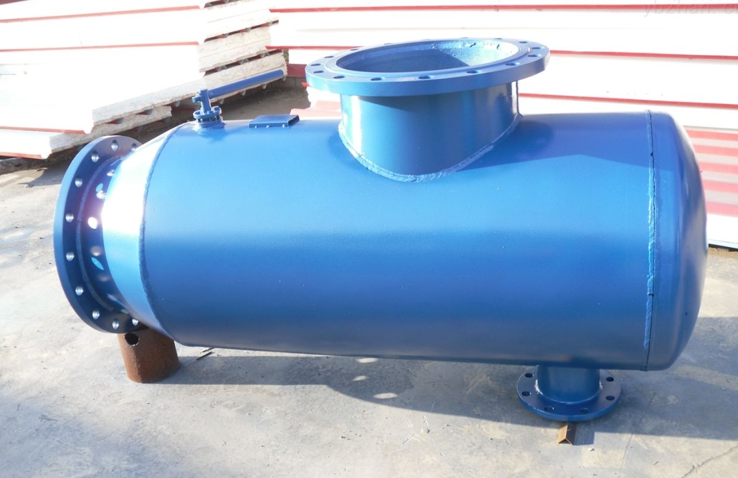 臥式角通除污器